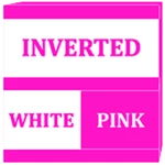 inverted white pink icon pack android application logo